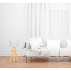 Cupula Abajur Woody Off White-or1124|orluce